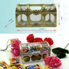 2 PCS Mini Jewelry Storage Box Princess Style Decoration Box Gift Candy Storage Box(Silver)