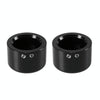 For Harley Davidson Motorcycle Modified Front Axle Wheel Covers Front Axle Decorative Cover(Black)