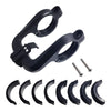 Bike Headlight Computer Bracket Handlebar Extension(Black)