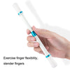 3 PCS Beginners Non-slip Wear-resistant Portable Rotating Pen(White + Black)