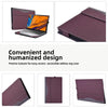 For MicroSoft Surface Laptop 15 inch Leather Laptop Shockproof Protective Case(Dark Blue)