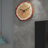 12 Inches Wood Grain Annual Ring Quartz Silent Clock Wall Clock, Style:MW021-12 (28x30 cm)
