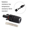10 Sets MC4 Solar Photovoltaic Connector Waterproof Flame-Retardant Socket