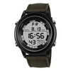 SANDA  411 Multifunctional Wports Watch Male Youth Fashion Model Male Waterproof Student Electronic Watch(Coffee)