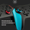 NS009 6-Axis Vibration Burst Wireless Bluetooth Gamepad For Switch Pro(Black Green Purple)