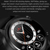 E400 1.39 inch HD Round Screen Leather Strap Smart Watch Supports ECG Monitoring/Non-invasive Blood Sugar(Brown)