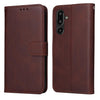 For Samsung Galaxy F16 5G / M16 5G Classic Calf Texture Flip Leather Phone Case(Brown)