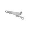 For Turbo TH400 TH350 TH250/200 TH200-4R TH700-R4 4L60 35498 Shifter Bracket Kit(Silver)