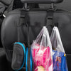 Car Electrical Bike Dual Hooks Stroller Portable Multi-Purpose Pole Hangers(Black)