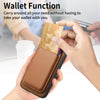 For Samsung Galaxy A06 4G Retro Magsafe Card Bag PU Back Cover Phone Case(Brown)