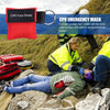 CPR Face Shield Keyring - Red