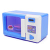 Children Mini Cute Microwave Oven Pretend Role Play Toy Educational for Kids Kitchen Toys(Blue)