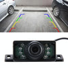 7 LED IR Infrared Waterproof Night Vision Rear View Camera for Car GPS, Wide viewing angle: 170 degree (DM320P)(Black)