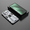 For Redmi K80 Supersonic PC + TPU Holder Phone Case(Grey)