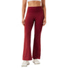 High-waisted Hip-lifting Elastic Quick-drying Yoga Sports Flared Pants, Size: XXL()