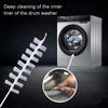 Washing Machine Inner Barrel Cleaning Brush Cleaning Air Conditioner Long Handle Brush Sink Crevice Brush(White)