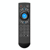 G21 2.4GHz Fly Air Mouse LED Backlight Wireless Keyboard Remote Control with Gyroscope for Android TV Box / PC, Support Intelligent Voice (Blue)