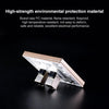 CAT.6 Shielded Pass-through Network Module, Dual Ports Panel + Shielded Pass-through + Telephone Socket(White)