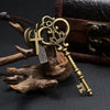 Fashion Retro Large Crown Key Pendants