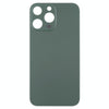 iPhone XR Glass Back Cover, Green, iP13 Pro Style