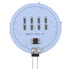 G4 24 LEDs SMD 5050 288LM 2800-3200K Stepless Dimming Energy Saving Light Pin Base Lamp Bulb, DC 12V (Warm White)
