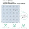 LED Plant Growth Light Indoor Quantum Board Plant Fill Light, Style: D3 45W 169 Beads US Plug (Sun Light)