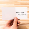 10 PCS Square Bronzing Color Print Thanks Greeting Cards(11)