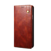 For Xiaomi Redmi K70/K70 Pro Oil Wax Crazy Horse Texture Leather Phone Case(Brown)