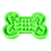 Slow Feeder Dog Bowl, Green, Large - Anti-Choke Lick Mat
