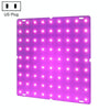 LED Plant Growth Light Indoor Quantum Board Plant Fill Light, Style: D2 25W 81 Beads US Plug (Pink Purple)