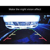 656x492 Effective Pixel HD Waterproof 4 LED Night Vision Wide Angle Car Rear View Backup Reverse Camera for Honda City 2014