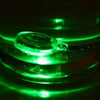 3.8G LED Underwater Lure Fish Tool Glowing Metal Fish Bait(Green)