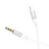 Borofone BL19 AUX Creator Audio Cable, 3.5mm to 8 Pin Cable, Length: 1m(White)