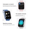 Q23 IP67 Waterproof Smart Bracelet Sport Fitness Tracker(Blue)