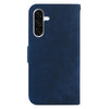 For Samsung Galaxy A36 5G / A56 5G Little Tiger Embossed Leather Phone Case(Dark Blue)