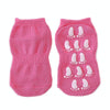 4 Pairs Anti-slip Dotted Rubber Trampoline Socks Toddler Socks For Children 1-5 Years Old(Rose Red)