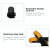CS-764A3 12V Motorcycle Scooter Aluminum Alloy Electric Hand Grip Cover Heated Grip Handlebar(Gold)