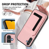 For Samsung Galaxy A13 5G / A04s CX01 Detachable Magsafe Magnetic Card Bag Phone Case(Pink)