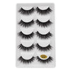 ShiDiShangPin 5 Pairs Mink Fake Eyelashes With Tweezers(G604)