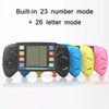 Large Screen Children Handheld Game Console Electronic Toys(Yellow)