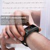 M6 1.5 inch Silicone Band Earphone Detachable IP68 Waterproof Smart Watch Support Bluetooth Call(Black)