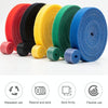 1.2cm 3m Reusable & Dividable Hook and Loop Cable Ties(Random Color Delivery)