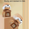 15 x 16 x 23cm Childrens Cute Puppy Coin Saving Bank Automatic Rolling Money Jar Deposit Machine Gift(Gray)