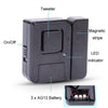 Wireless Door/Window Alarm, 120dB, Magnetic Sensor (Black)