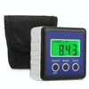 3 Button Mini Precision Magnetic Digital Tilt Box / Tilt Meter / Inclinometer(Blue)