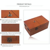 Creative Funny Present Merry Christmas Novel Wooden Anti-stress Toy(Dark Wood)