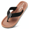 Market Maker MM0152RM Men Soft Sole Flip-Flops, Size: 39-40(Brown)