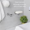 Bathroom Stainless Steel Magnetic Soap Holder Wall Mounted No Hole Soap Hanger(Nail-free Glue)