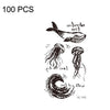 100 PCS Small Fresh Waterproof Tattoo Stickers(HC-445)