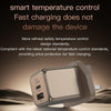 TOTUDESIGN HC-9 30W USB-A to Type-C GaN Fast Charger, Plug:UK Plug with Type-C to 8 Pin Cable(Gold)